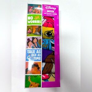 Disney - Made in the 90s - 7 Pairs of no show socks - BNIB 🧦🏰